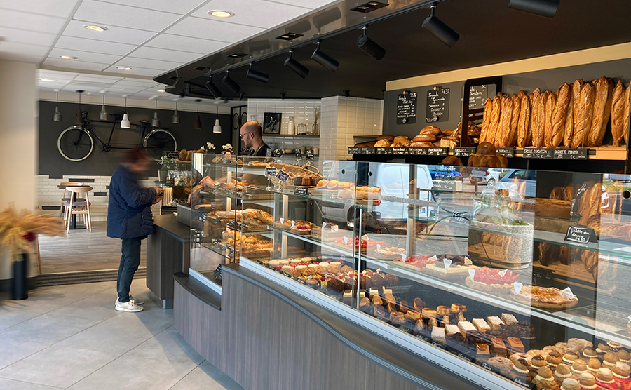 Boulangerie Patisserie Tandem à Bourg Achard - rénovation agencement de commerces